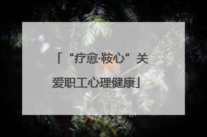 “疗愈·鞍心”关爱职工心理健康