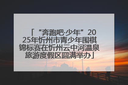“奔跑吧·少年”2025年忻州市青少年围棋锦标赛在忻州云中河温泉旅游度假区圆满举办