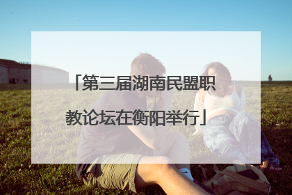 第三届湖南民盟职教论坛在衡阳举行