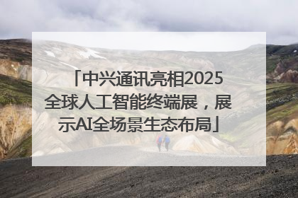 中兴通讯亮相2025全球人工智能终端展，展示AI全场景生态布局