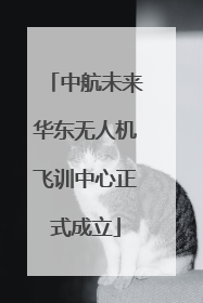 中航未来华东无人机飞训中心正式成立