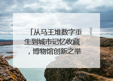 从马王堆数字重生到城市记忆收藏，博物馆创新之举如何守护历史、连接未来？