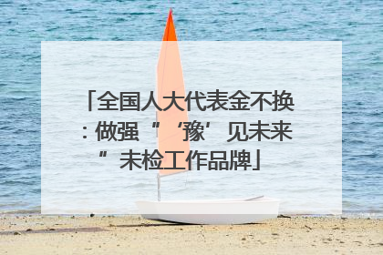全国人大代表金不换：做强“‘豫’见未来”未检工作品牌