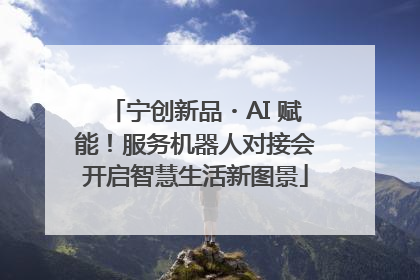宁创新品・AI 赋能！服务机器人对接会开启智慧生活新图景