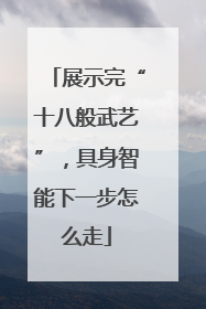 展示完“十八般武艺”，具身智能下一步怎么走