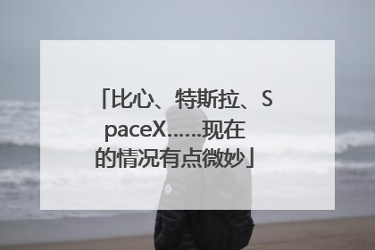 比心、特斯拉、SpaceX……现在的情况有点微妙