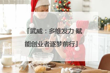 武威：多维发力 赋能创业者逐梦前行