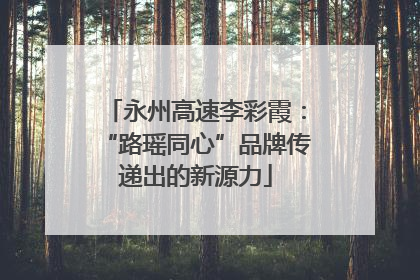 永州高速李彩霞：“路瑶同心”品牌传递出的新源力