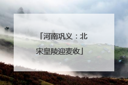 河南巩义：北宋皇陵迎麦收