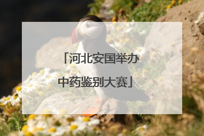 河北安国举办中药鉴别大赛