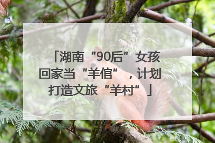 湖南“90后”女孩回家当“羊倌”，计划打造文旅“羊村”
