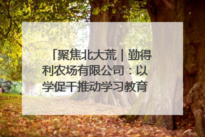 聚焦北大荒｜勤得利农场有限公司：以学促干推动学习教育“升温提速”