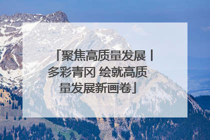 聚焦高质量发展丨多彩青冈 绘就高质量发展新画卷