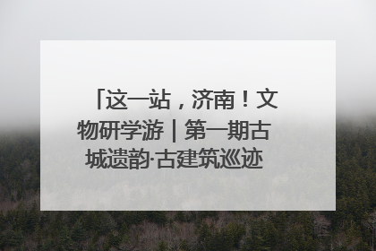 这一站，济南！文物研学游｜第一期古城遗韵·古建筑巡迹之旅圆满结束