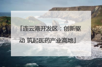 连云港开发区：创新驱动 筑起医药产业高地