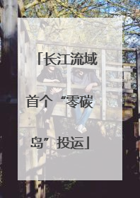 长江流域首个“零碳岛”投运