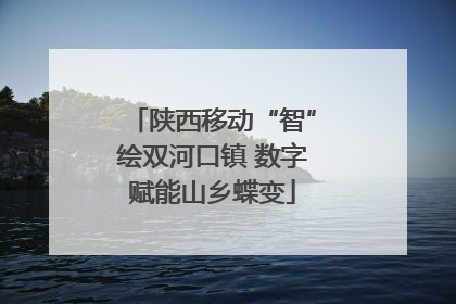 陕西移动“智”绘双河口镇 数字赋能山乡蝶变