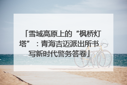 雪域高原上的“枫桥灯塔”：青海吉迈派出所书写新时代警务答卷