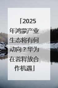 2025年鸿蒙产业生态将有何动向？华为在蓉释放合作机遇
