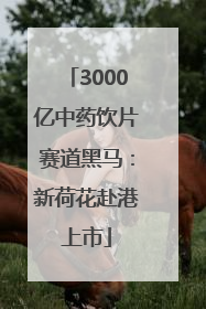 3000亿中药饮片赛道黑马：新荷花赴港上市